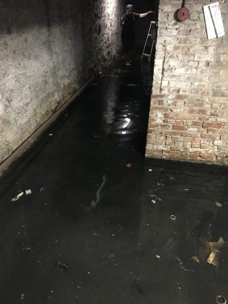 flooded