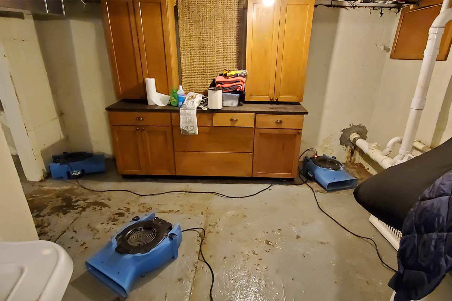 Flooded Basement Cleanup in Richmond Hill