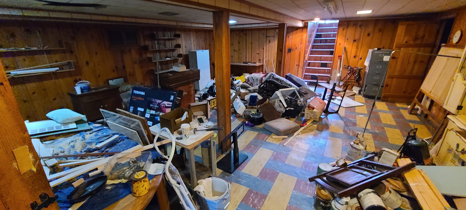 basement clean up restoration