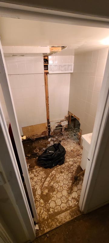 water damage clean up service