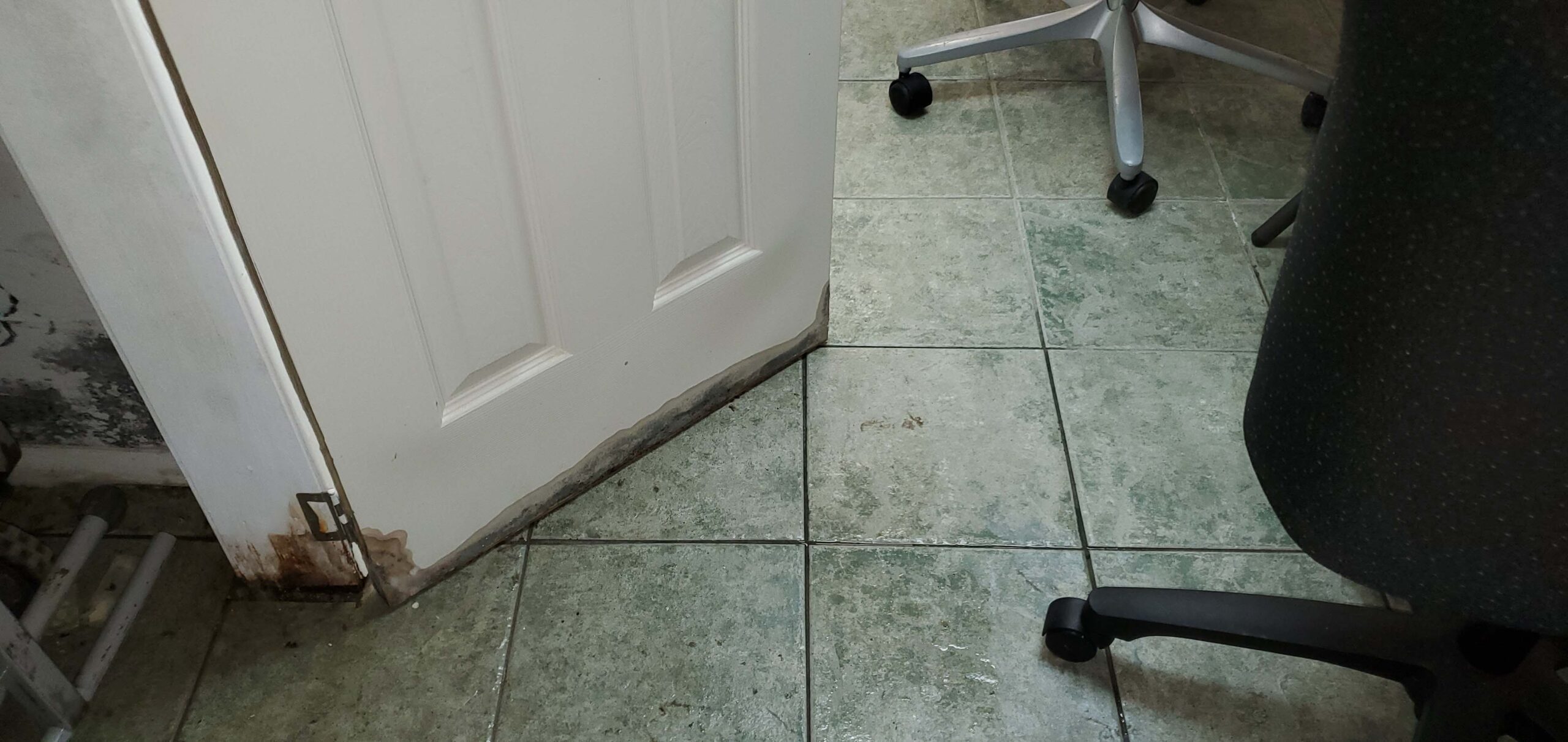 door and floor water damage in flushing ny