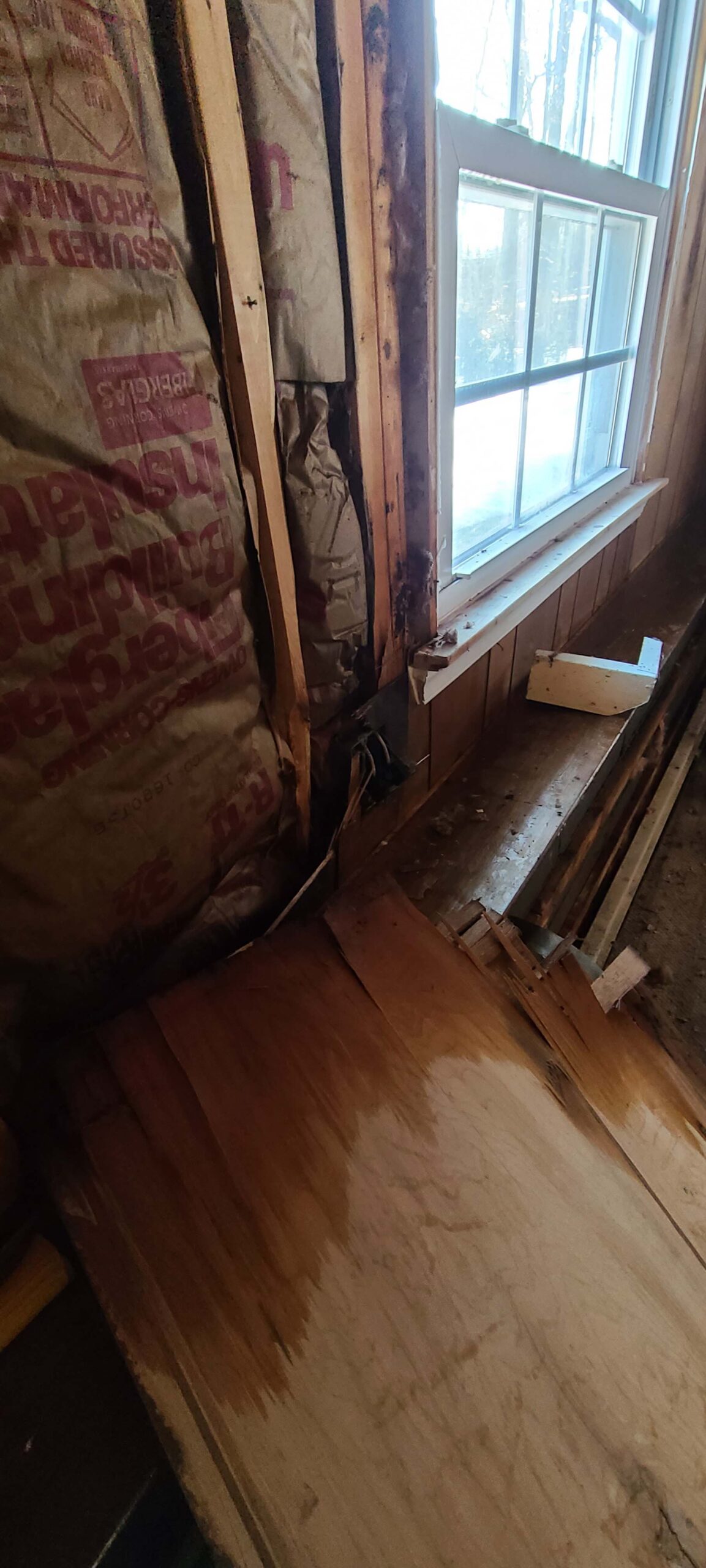 wall water damage in west nyack ny