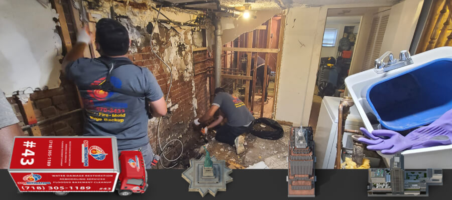 restoration process basement